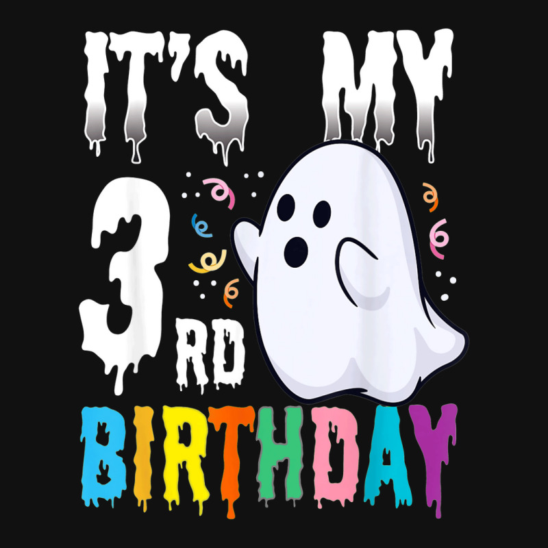 Its My 3rd Birthday â€“ Halloween Spooky Season B Day Lover Baby Beanies by Fly | Artistshot