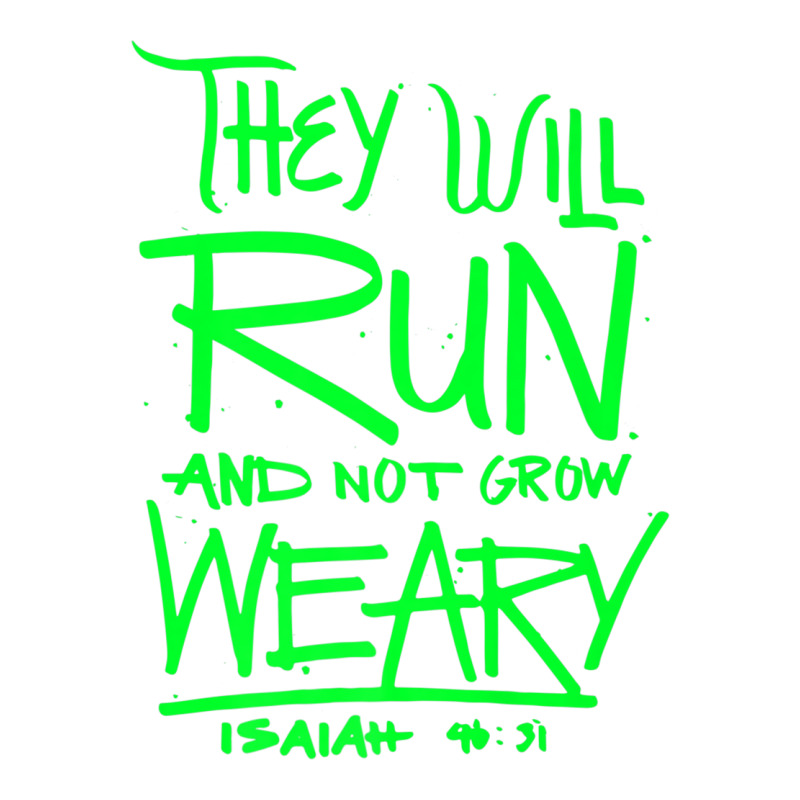 They Will Run And Not Grow Weary Isaiah 4631 Christian Premium T Shirt Stainless Steel Water Bottle | Artistshot