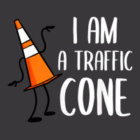 I Am A Traffic Cone Orange Lazy Easy Costumes Halloween Ladies Curvy T-shirt | Artistshot