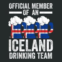 Member Iceland Drinking Iceland Iceland Drinking Team Women's Triblend Scoop T-shirt | Artistshot