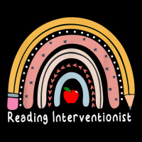 Reading Interventionist, Reading Specialist Rainbow T Shirt Cropped Sweater | Artistshot