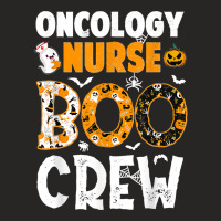 Oncology Nurse Boo Crew Shirt Cute Nurse Halloween Costume T Shirt Ladies Fitted T-shirt | Artistshot