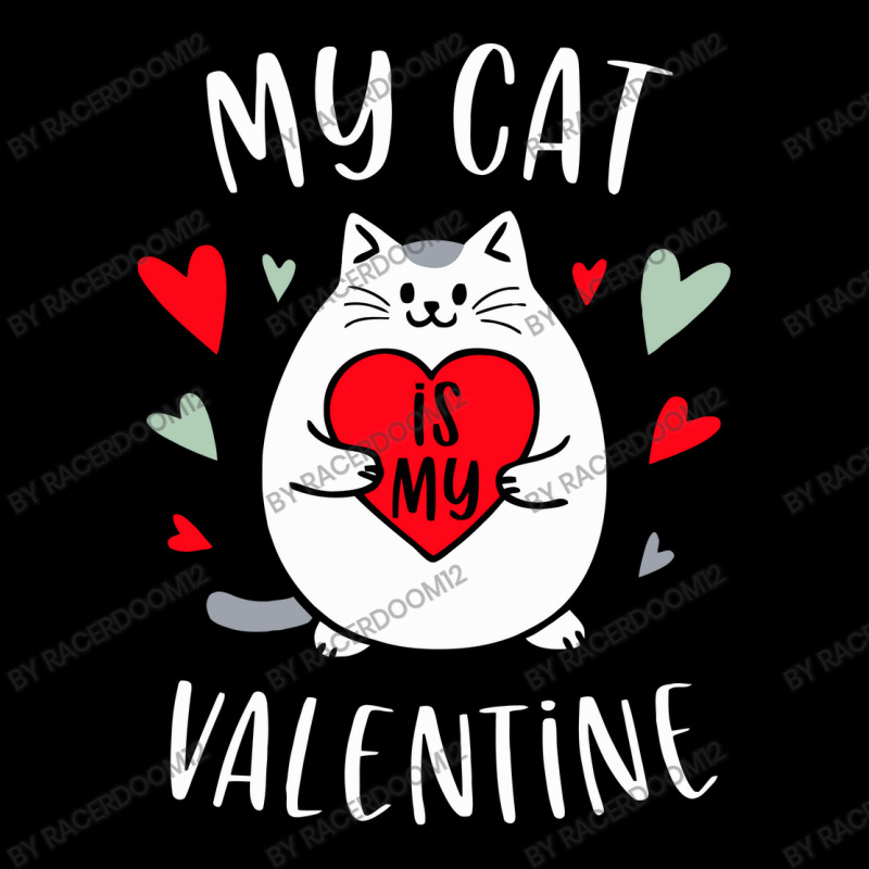 My Cat Is My Valentines Day. Cropped Sweater | Artistshot