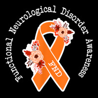 Functional Neurological Disorder Awareness Fnd Orange Ribbon T Shirt Fleece Short | Artistshot