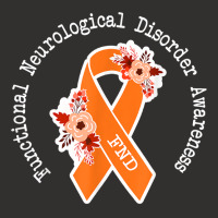 Functional Neurological Disorder Awareness Fnd Orange Ribbon T Shirt Champion Hoodie | Artistshot