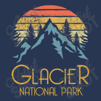 Vintage Glacier National Park Montana Retro T Men Denim Jacket | Artistshot