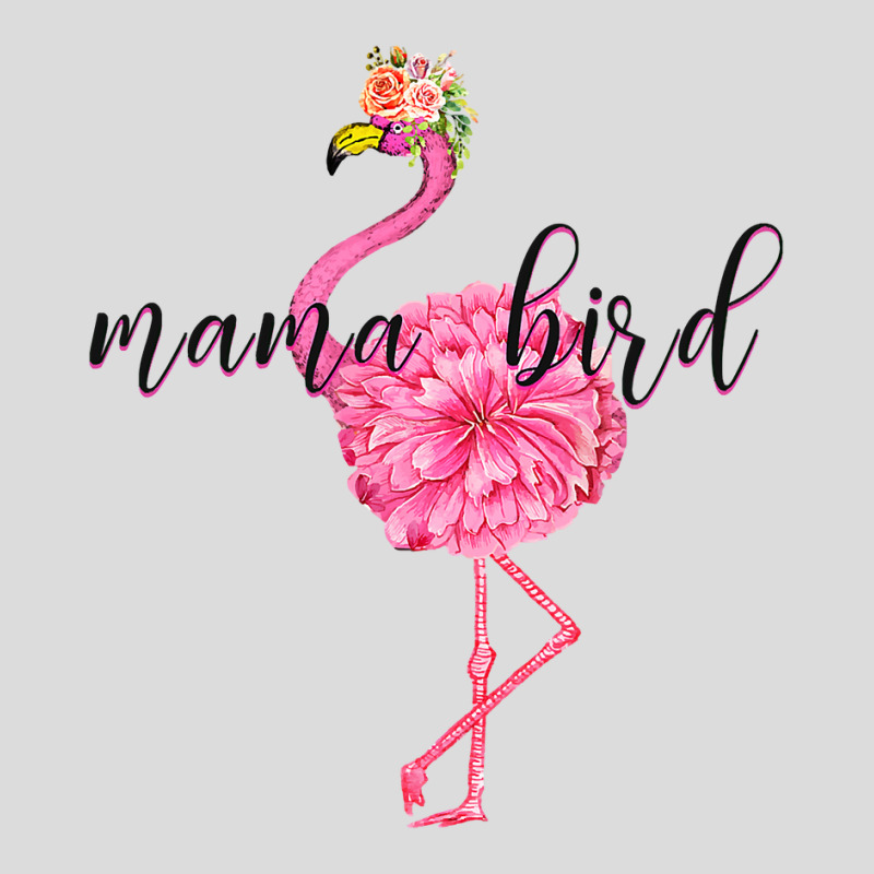 Flower Pink Mama Bird Momma Flamingo Summer Sea 2019 Floral Men's Polo Shirt by EricWade | Artistshot