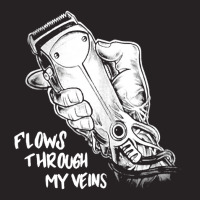 Flows Through My Veins Hair Cutting Barber Tshirts For Men W Vintage Cap | Artistshot