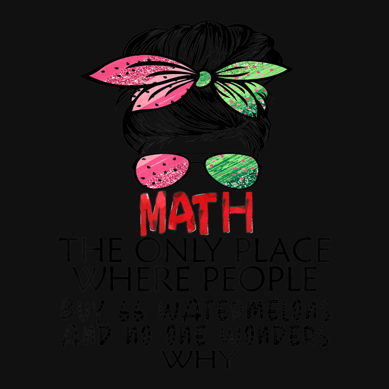 Math Watermelons Mathematics Calculation Numbers Messy Bun Baby Beanies by Skunk | Artistshot