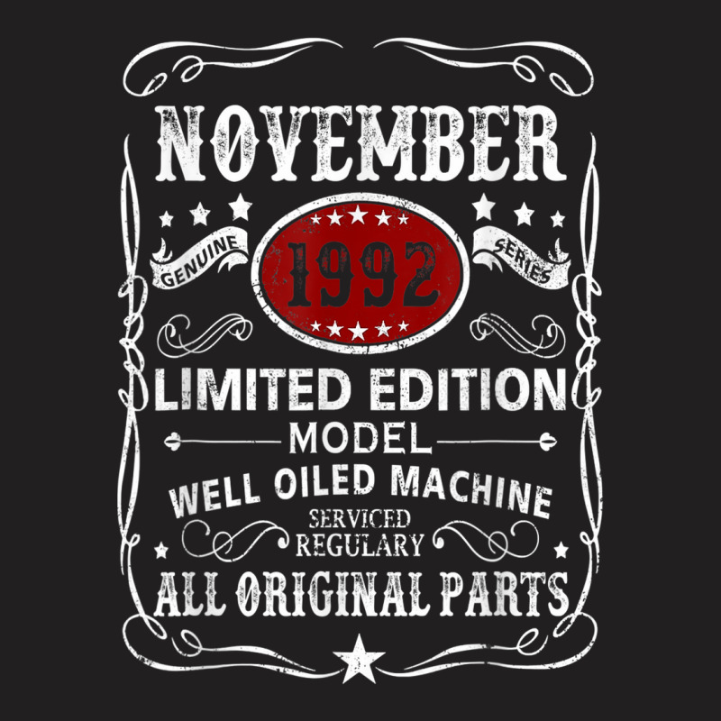 November 1992 Limited Edition Model Well Oiled Machine T-shirt | Artistshot