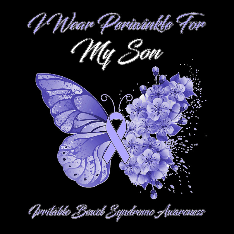 I Wear Periwinkle For My Son Irritable Bowel Syndrome Premium T Shirt Adjustable Cap by DonaldGutier | Artistshot