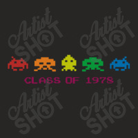 Funny Retro Space Invaders 'class Of 1978' Ladies Fitted T-shirt | Artistshot