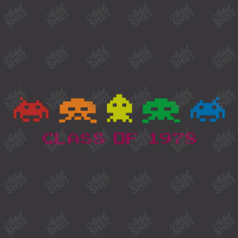 Funny Retro Space Invaders 'class Of 1978' Ladies Curvy T-Shirt by AngieHerronr | Artistshot