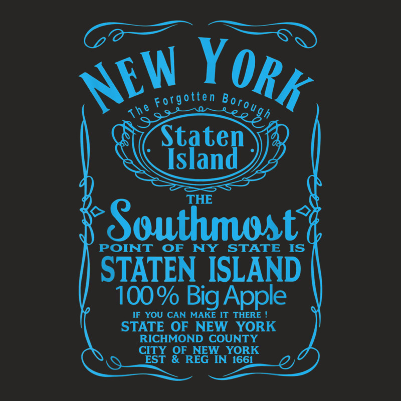 New York City Staten Island Usa United States T Shirt Ladies Fitted T-Shirt by cm-arts | Artistshot