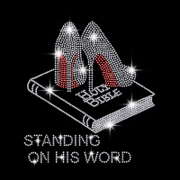 Holy Bible Stand On His Word Rhinestone Funny Christian T Shirt Youth Hoodie | Artistshot