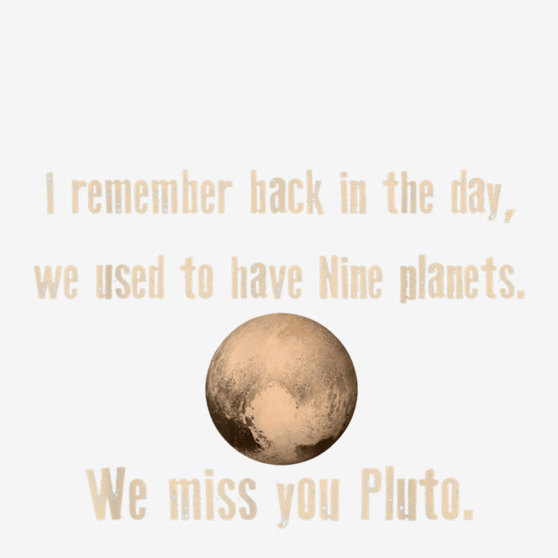 I Remember Back In The Day.....nine Planets. Pluto T Shirt Adjustable Cap by cm-arts | Artistshot