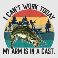 Mens I Can't Work Today, My Arm Is In A Cast, Fishing Vintage T Shirt Hoodie & Jogger Set | Artistshot