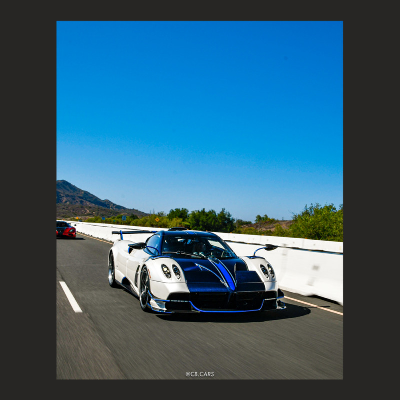 Pagani Huayra Roadster Bc Roller Shot Ladies Fitted T-Shirt by MarshaleenAnnetteHammer | Artistshot