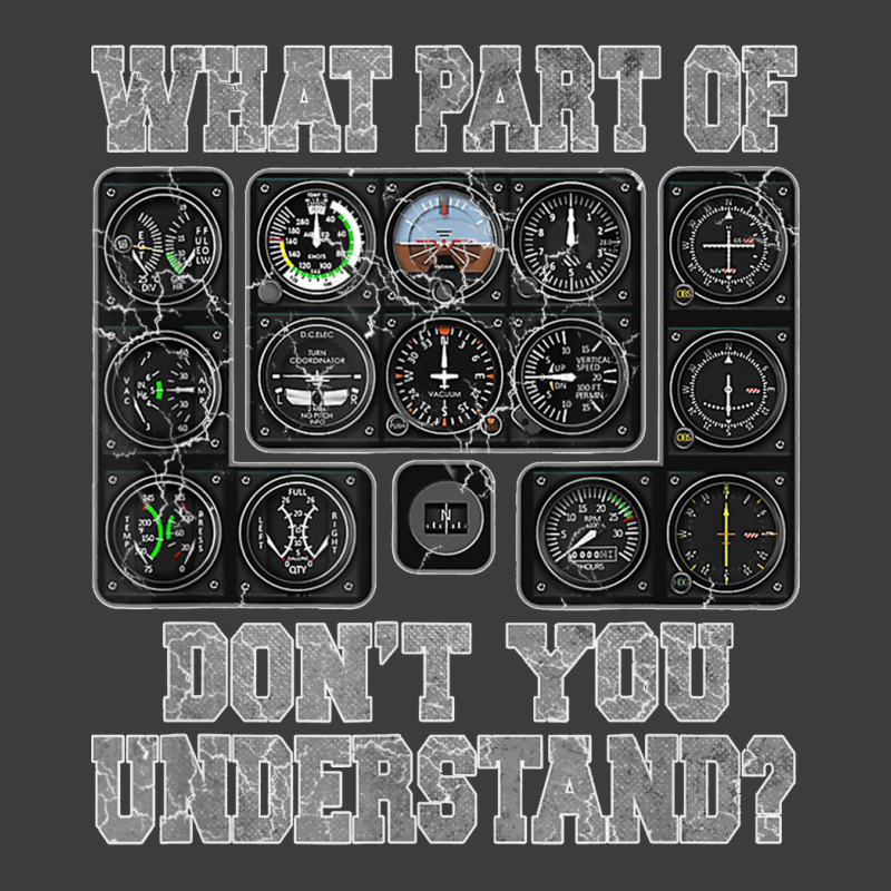 What Part Of Don't You Understand Funny Pilot Design T Shirt Men's Polo Shirt by NataliaMata | Artistshot