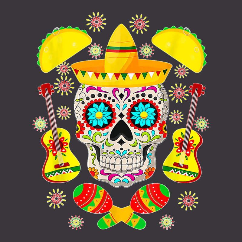 Fiesta Party Sugar Skull Rose Calavera Mexican Cinco De Mayo T Shirt Ladies Curvy T-Shirt by JillMarie | Artistshot