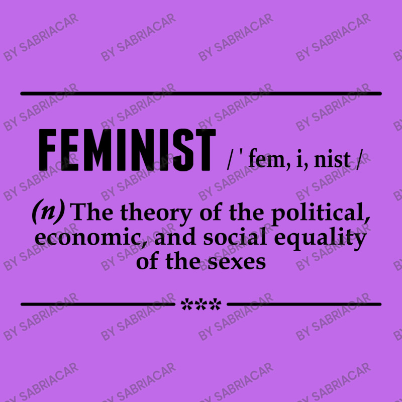 Feminist Noun Landscape Canvas Print | Artistshot