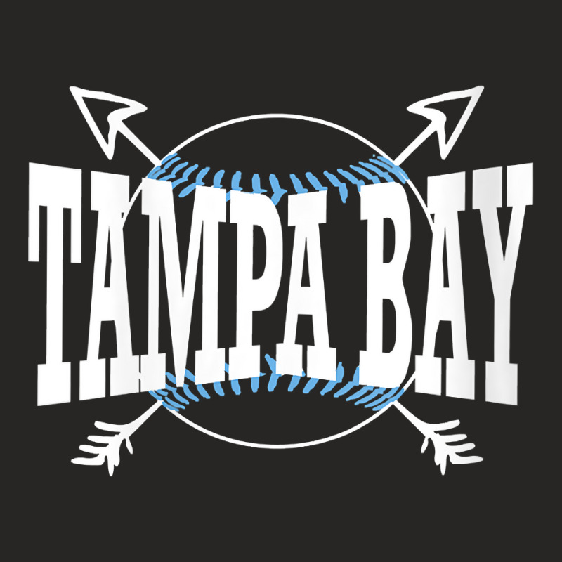 Womens Traditional Tampa Bay Classic Tb Original Tampa Bay Baseball V Ladies Fitted T-Shirt by cm-arts | Artistshot