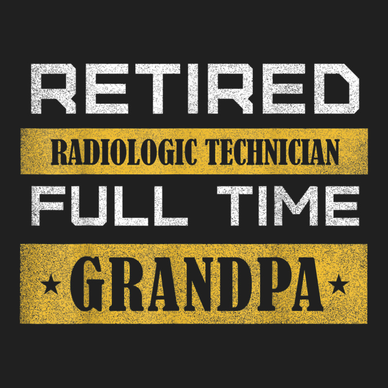 Mens Retired Radiologic Technician Full Time Grandpa Ladies Polo Shirt by Moose | Artistshot