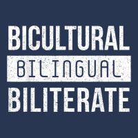 Bicultural Bilingual Bilterate Language Spanish Teacher Esl T Shirt Ladies Denim Jacket | Artistshot