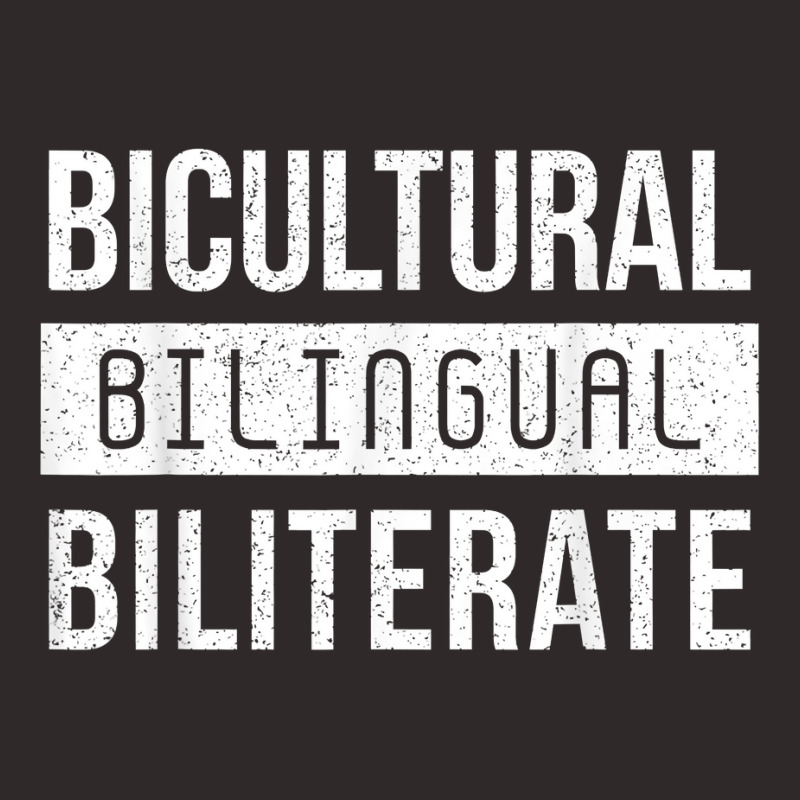 Bicultural Bilingual Bilterate Language Spanish Teacher Esl T Shirt Racerback Tank by voigterannen | Artistshot