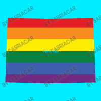 Colorado Rainbow Flag Portrait Canvas Print | Artistshot