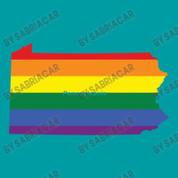 Pennsylvania Rainbow Flag Portrait Canvas Print | Artistshot