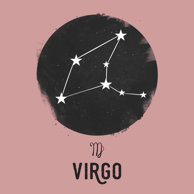 Minimal Virgo Zodiac Sign Portrait Canvas Print | Artistshot