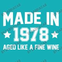 Made In 1978 Aged Like A Fine Wine Portrait Canvas Print | Artistshot