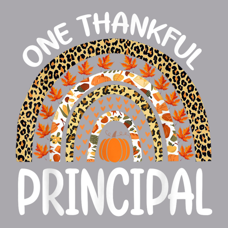 One Thankful Principal Thanksgiving Rainbow Leopard Fall Youth 3/4 Sleeve by bambi | Artistshot