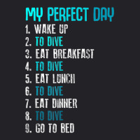 My Perfect Day Scuba Diving Funny Sport Diving Youth Tee | Artistshot