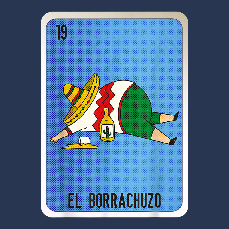 El Borrachuzo Mexican Slang Lottery Bingo Cards T Shirt Men Denim Jacket by cm-arts | Artistshot