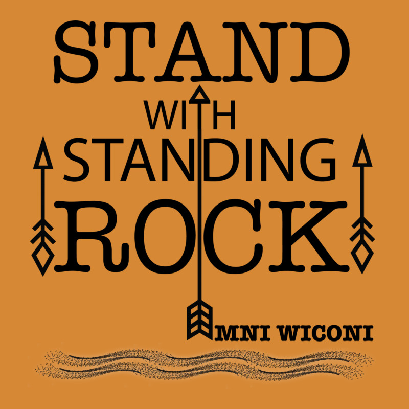 Stand With Standing Rock Portrait Canvas Print | Artistshot