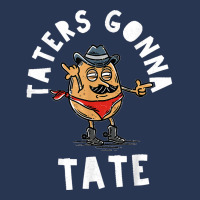 Mustache Cowboy Potato Taters Gonna Tate Funny Tate Tot Food T Shirt C Men Denim Jacket | Artistshot