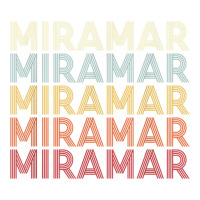 Miramar Florida Miramar Fl Retro Vintage Text Sticker | Artistshot