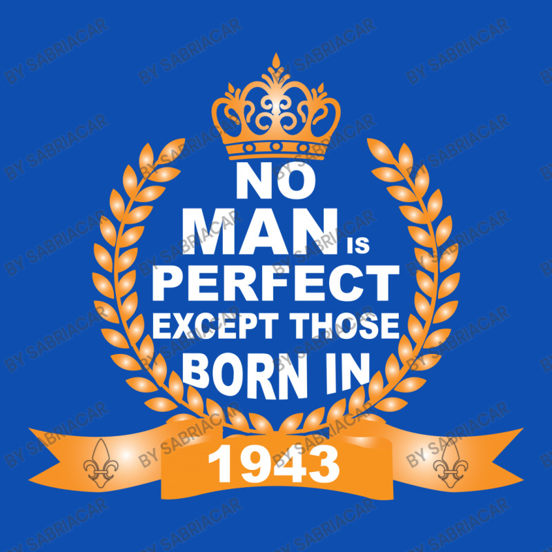 No Man Is Perfect Except Those Born In 1943 Landscape Canvas Print | Artistshot