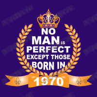 No Man Is Perfect Except Those Born In 1970 Landscape Canvas Print | Artistshot