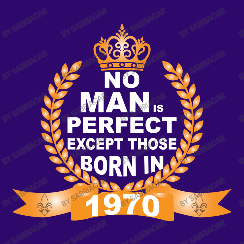 No Man Is Perfect Except Those Born In 1970 Landscape Canvas Print | Artistshot