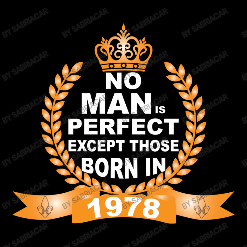 No Man Is Perfect Except Those Born In 1978 Landscape Canvas Print | Artistshot