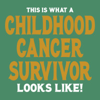 Never Underestimate The Strength Of A Childhood Cancer Warrior Landscape Canvas Print | Artistshot