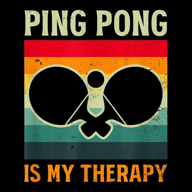 Ping Pong Therapy Design Table Tennis Women's V-Neck T-Shirt by BooBug | Artistshot