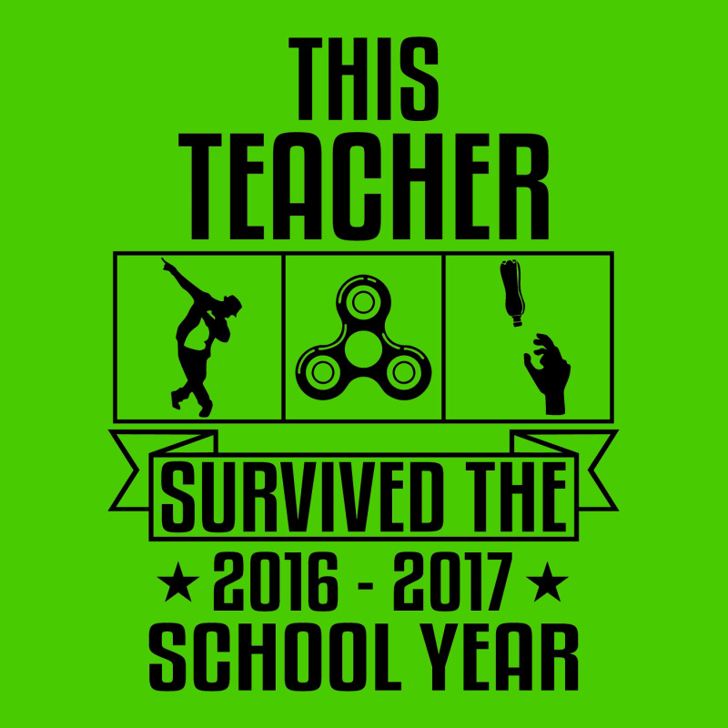 This Teacher Survived The 2016 2017 School Yea Portrait Canvas Print | Artistshot