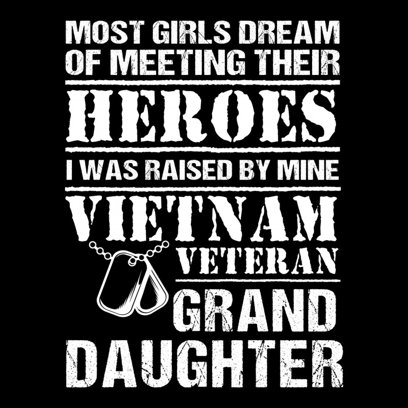 Vietnam Veteran Granddaughter Portrait Canvas Print | Artistshot