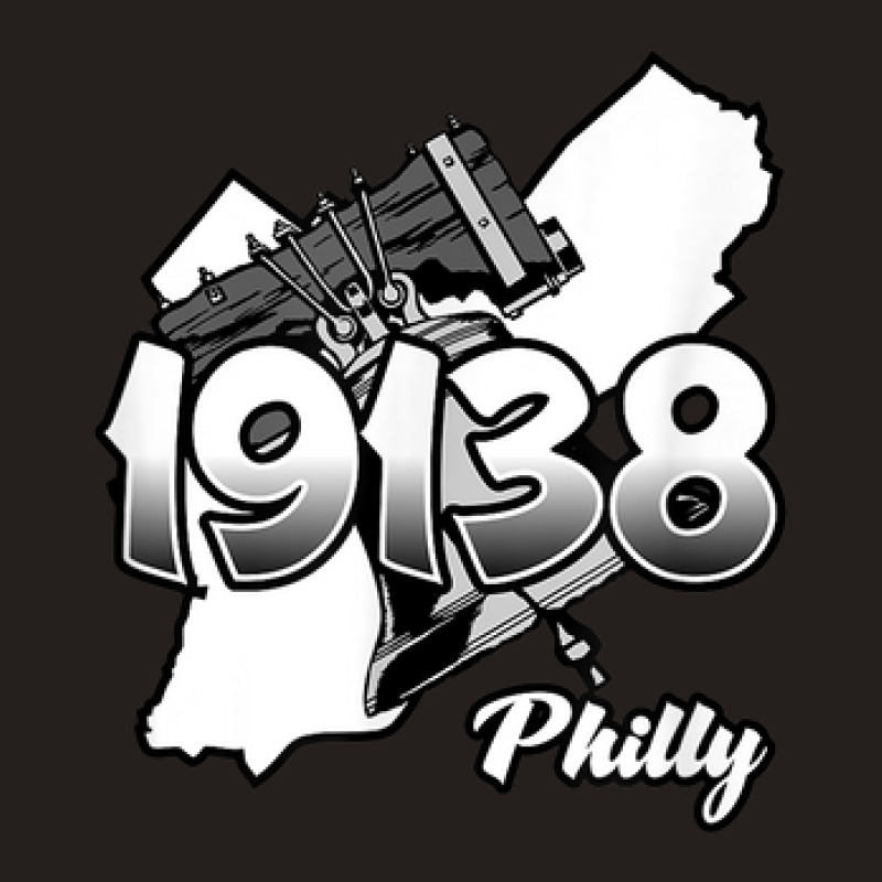 Philadelphia Silhouette With Zip Code 19138 And Liberty Bell Tank Top | Artistshot