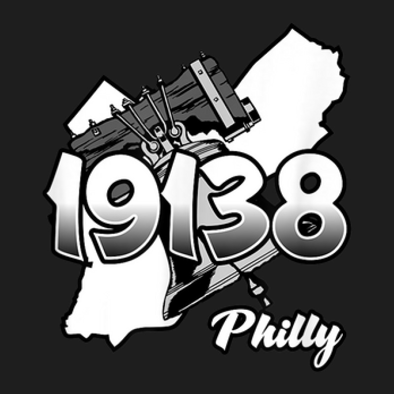 Philadelphia Silhouette With Zip Code 19138 And Liberty Bell Classic T-shirt | Artistshot