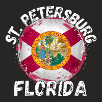 Retro St. Petersburg Florida Apparel Ladies Fitted T-shirt | Artistshot